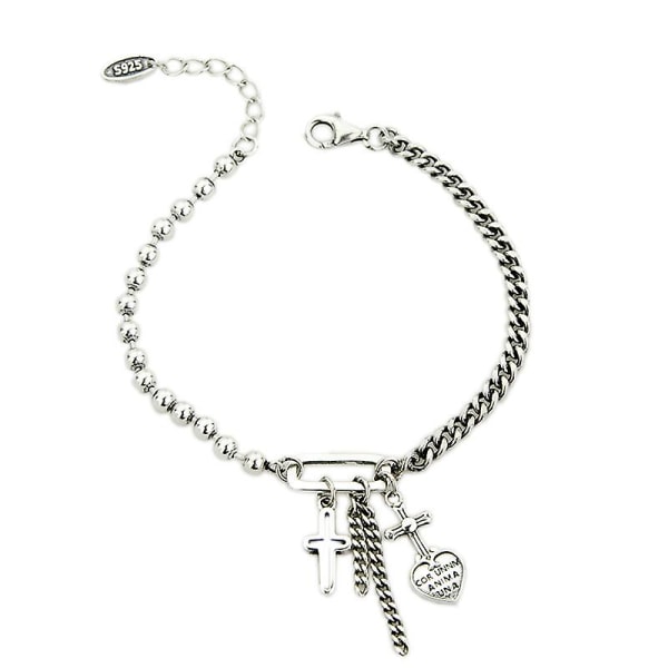 Armband Vintage Heart Stud Modesmycken Ac8096