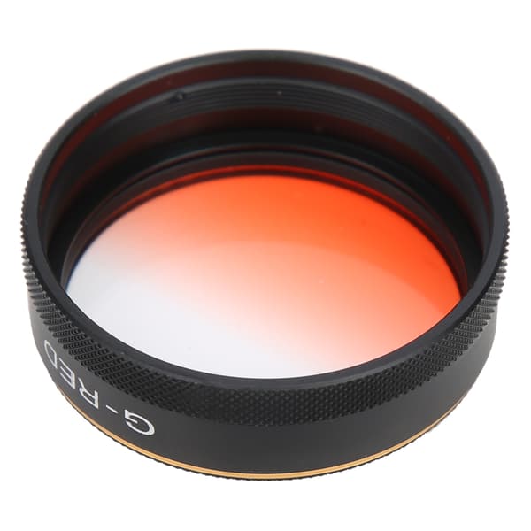 DJI 4PRO Drönarkamera Gradient Röd Vattentät Repskyddande Linsfilter