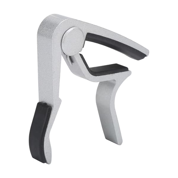 1 st Gitarr Capo 5 st Celluloid Plektrum Zinklegering Stränginstrument Reparationstillbehör Silver