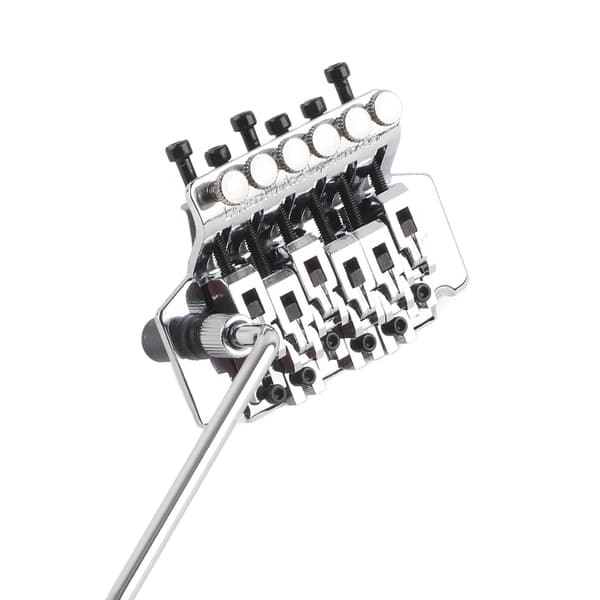 Elektrisk Gitarr Tremolo Stall System Dubbel Gungande Fjäder Stabilisator Silver