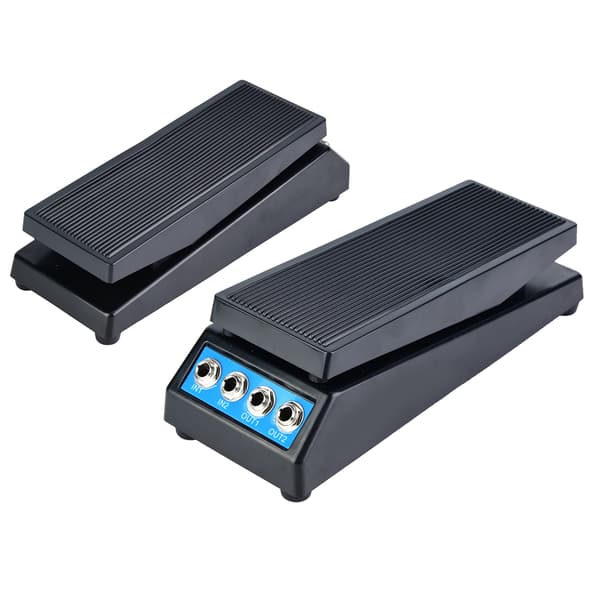 Daphon DF1511A Gitarr Stereo Volympedal Dubbel Ingång Utgång DJ Effektpedal