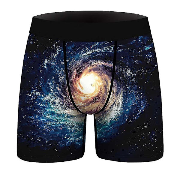 Christmas Boxers Shorts Truser Herre Xmas Trunks Undertøy C M