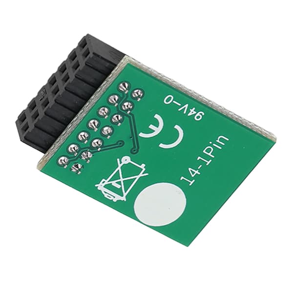 TPM 2.0 Modul 14Pin LPC Interface Høj Sikkerhed Holdbart Materiale til MSI Bundkort