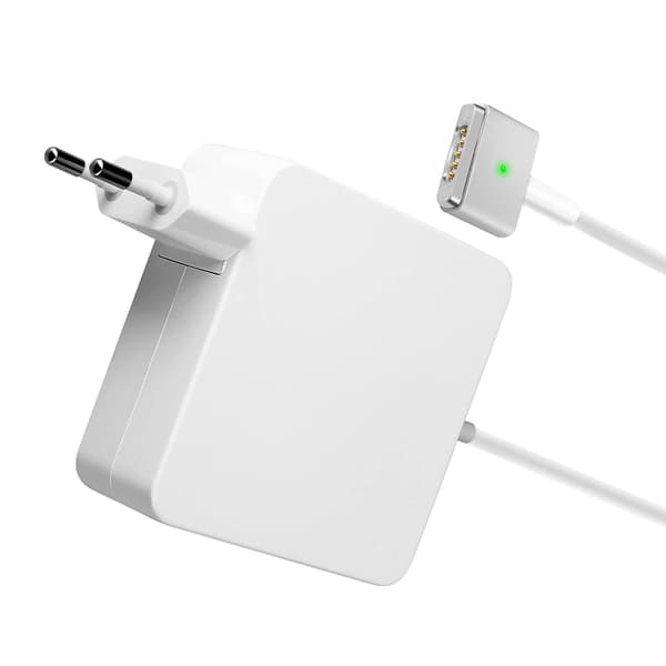 Magsafe 2 Macbook-lader magnetisk 85W LED-indikator, hvit White