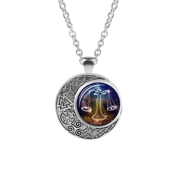 12 Constellation Moon Halsband presenter till mamma Present för kvinnor hennes flickor