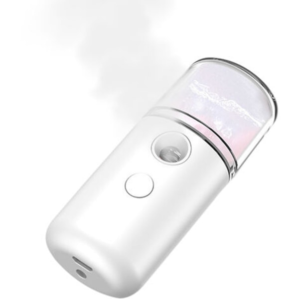 Nano Spray vesimittari 30 ml kannettava kostutussuihke vesimittari valkoinen - valkoinen