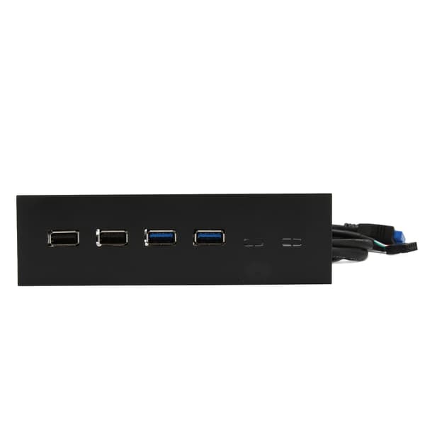 5.25in USB 3.0 Frontpanel Hub 4 Porte 5Gbps Høj Hastighed 19pin til PC
