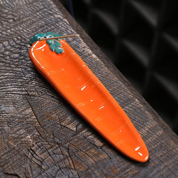 Røgelsepindebrænder Kreativt håndværk Pastoral Style Ornament Reducer Angst Keramisk Røgelse Sæde Røgelseholder Julegave