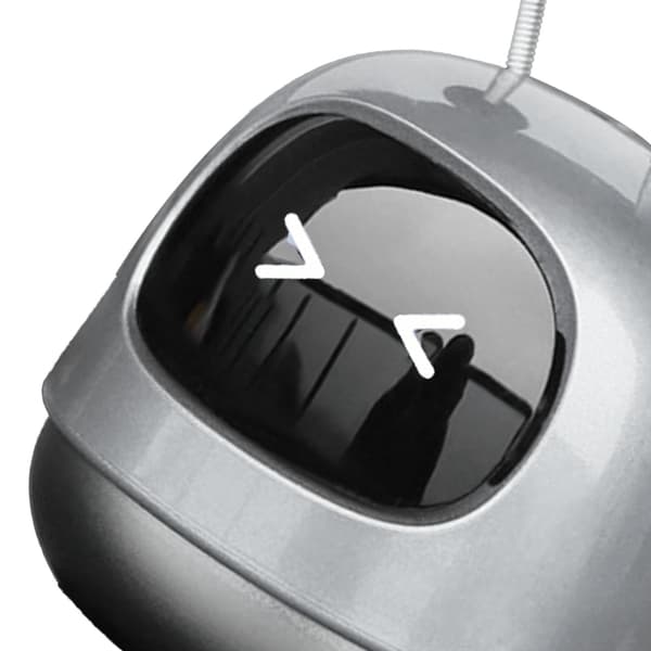Robotstil Bil Aroma Diffuser Solid Parfyme Luftventil Ornament Langvarig Interiørtilbehør Grå