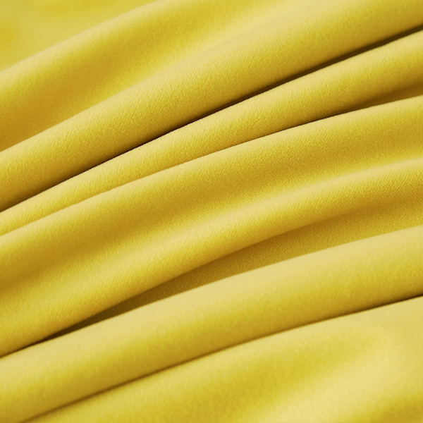 Dekorative lumbale putetrekk 12 X 20 tommer myke partikler Fløyels solide putetrekk 12**20* Lemon