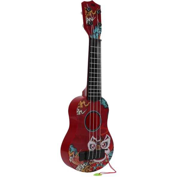Leksaksukulele för barn, mini plastgitarr, musikinstrument, förskolebarnpresent