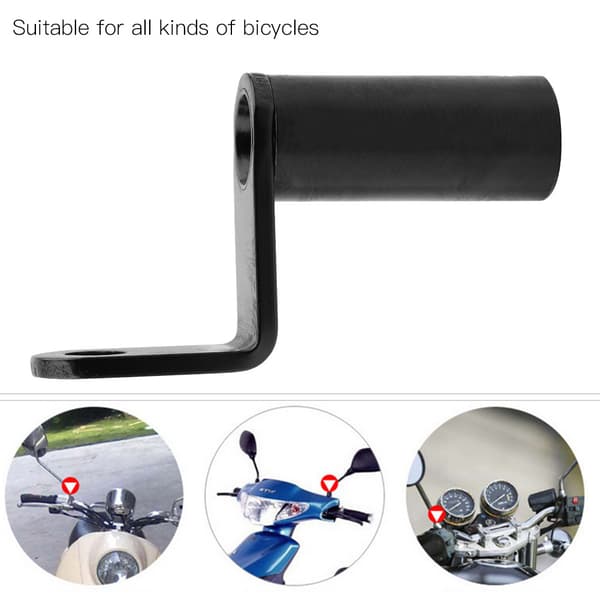 Aluminiumlegering Cykel Konvertering Styrbeslag Sort