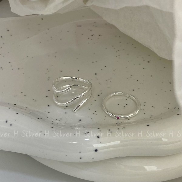 Ringpärlor S925 Silver Modesmycken Ac5222 mult-layer