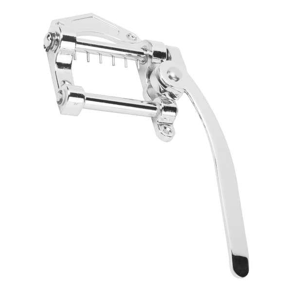 ES335 Elgitarr Vibrato Stall Tremolo Enhet Metall Tailpiece Stor Gungstång Silver