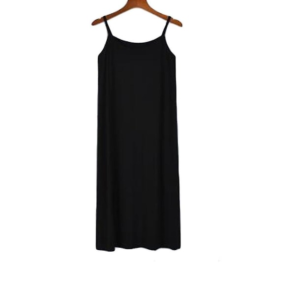 Naisten Camisole-mekko Black Regular XL