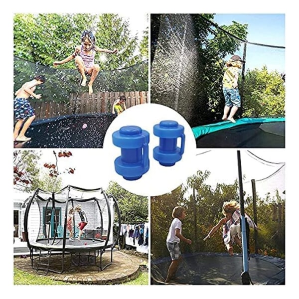 8 stk PP plast endestykker børn trampolin stålrør topdæksel stålrør søjleafdækning