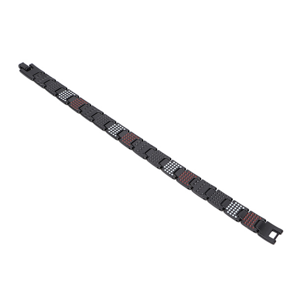 Titanium Stål Magnetisk Terapi Armbånd Sort Guld Unisex Mode Smykker Gave
