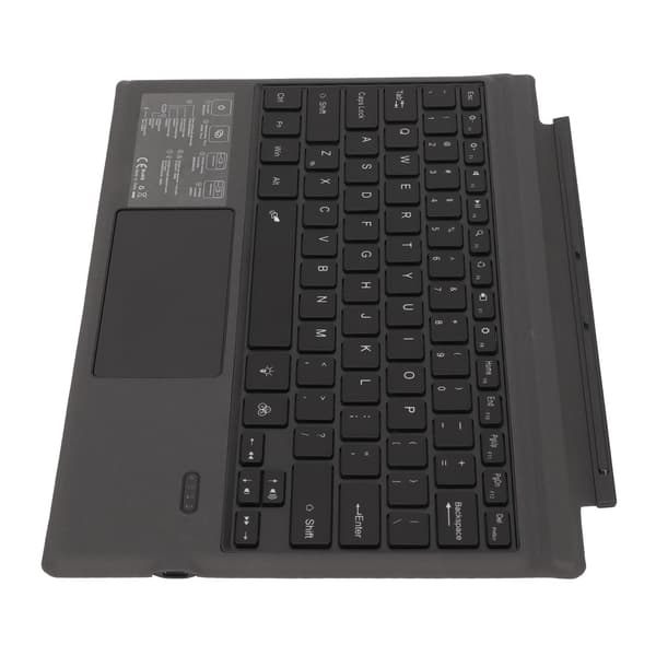 Trådløst Bluetooth Tastatur Genopladeligt Farverigt Tastehætte Tablet Tastatur til Surface Go3 til Surface Go2 til SurfaceGo