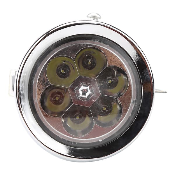 Vintage Sykkel LED Frontlys Sølvfeste