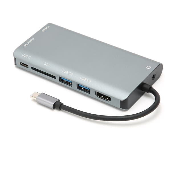 8 i 1 USB C Dockingstation med HDMI VGA USB 3.0 Adapter