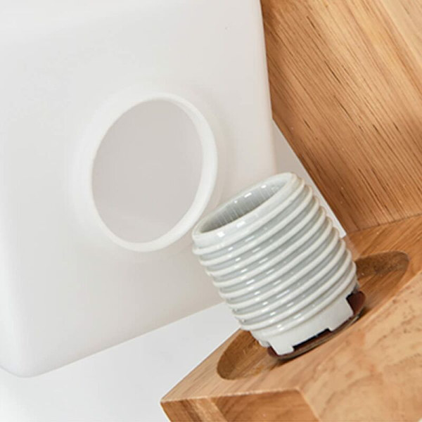 Simpe stil tre skandinavisk vegglampe Vegglampe for nattbord Stue Trapp Korridor