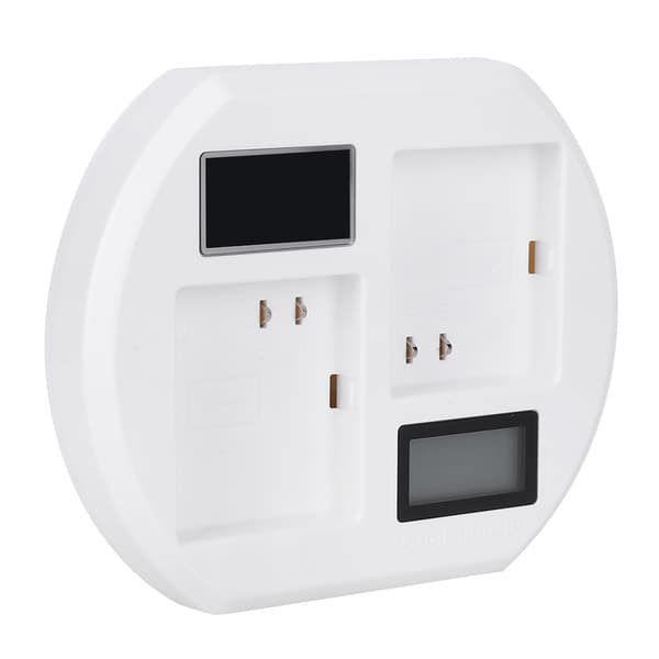 SEIVI USB Hurtigoplader til Arlo Pro 2 Pro Walk Light Batteri Dobbelt LCD Smart Base Oplader