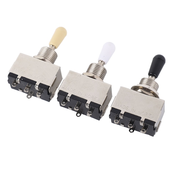 3-vägs elektrisk gitarr toggle switch set om 3