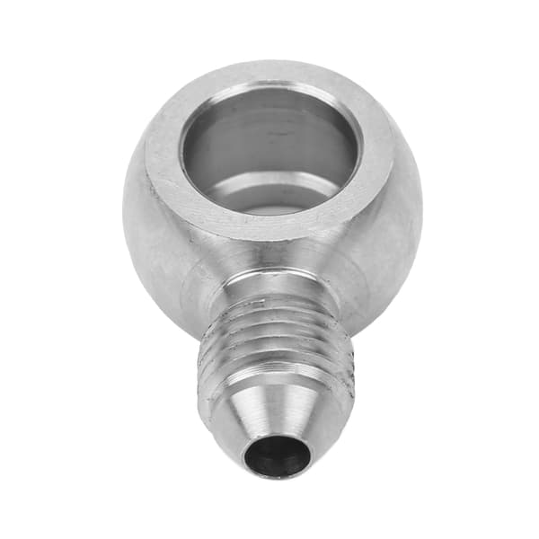 Rustfritt stål AN4 Adapter M12 Banjo Bolt Monterings Tilbehør