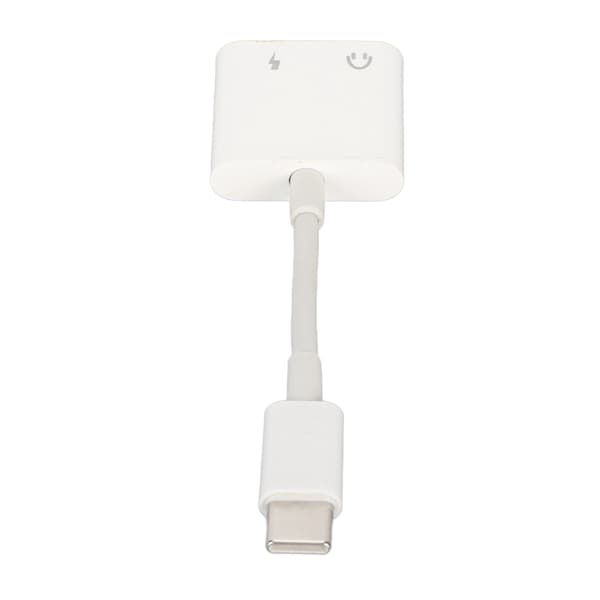 USB Type C til 3,5 mm lydadapter med 60W hurtiglading HiFi 7.1 surroundlyd