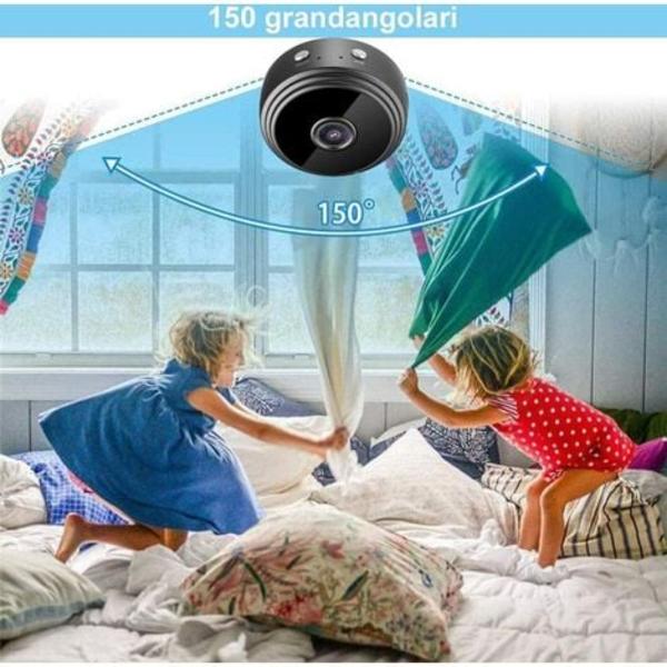 WiFi-kamera Nanny-kamera HD 1080P