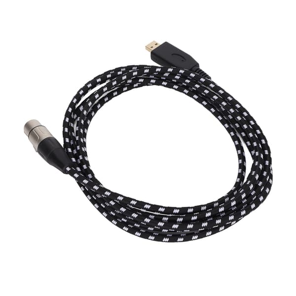 USB til XLR hun 3-pin mikrofonkabel 3m 9,8ft til optagelse af karaoke sang
