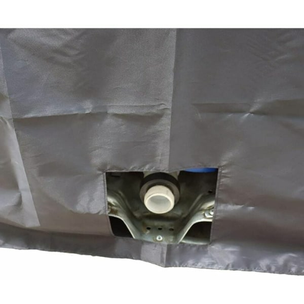 Vesisäiliön cover, Cover 1000 L IBC-säiliölle, Anti-UV Anti-UV Anti-Rain (116 x 100 x 120 cm)