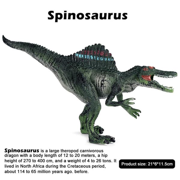Spinosaurus Dinosaur Model Hul Samler Legetøj til Børn Læring