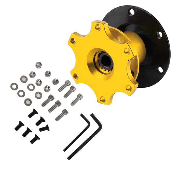Gyllene Universal Bilratt Nav Adapter Snabbkoppling Snap Off Boss Kit