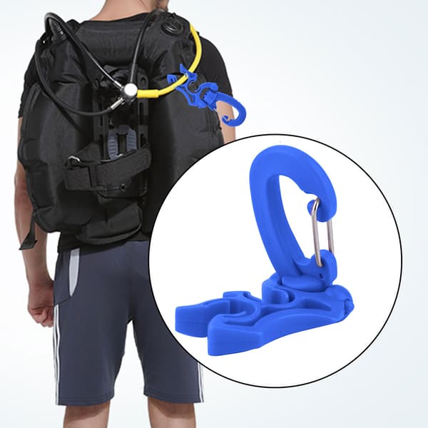 Tupla BCD-letkunpidike, sukellus, snorklaus, sininen