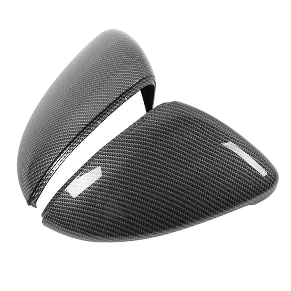 2 stk. Karbonfiber Sidespeildeksel