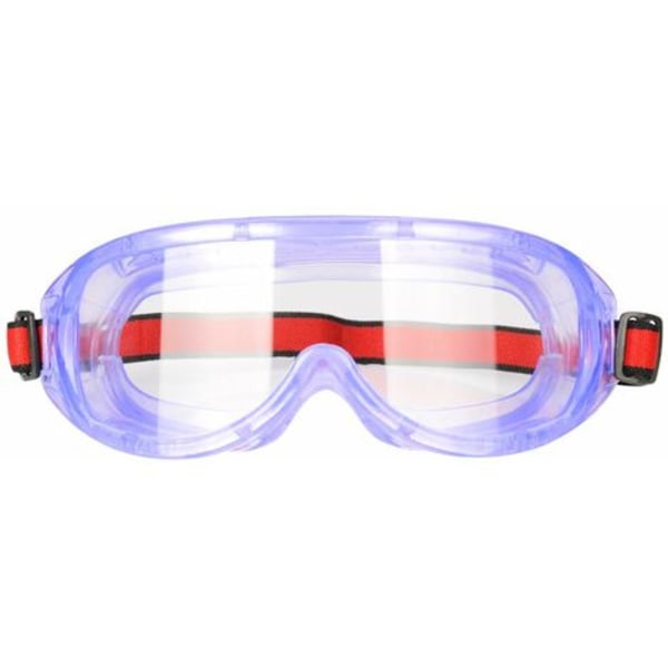 Vernebriller, klar anti-tåke anti-ripe justerbar, vernebriller Laboratoriebriller med vidsyn