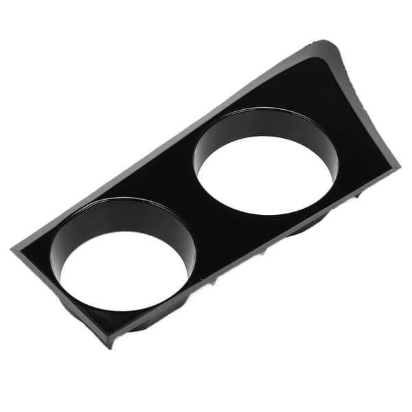 E81 E82 E87 E88 1-serie 120i 2004-2011 Venstre Førerside Midtkonsoll Koppholder Brakett Blank Svart Erstatning