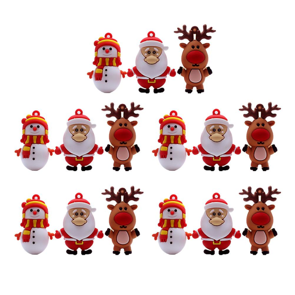 15st hängande ryggsäck Charms julgranskula