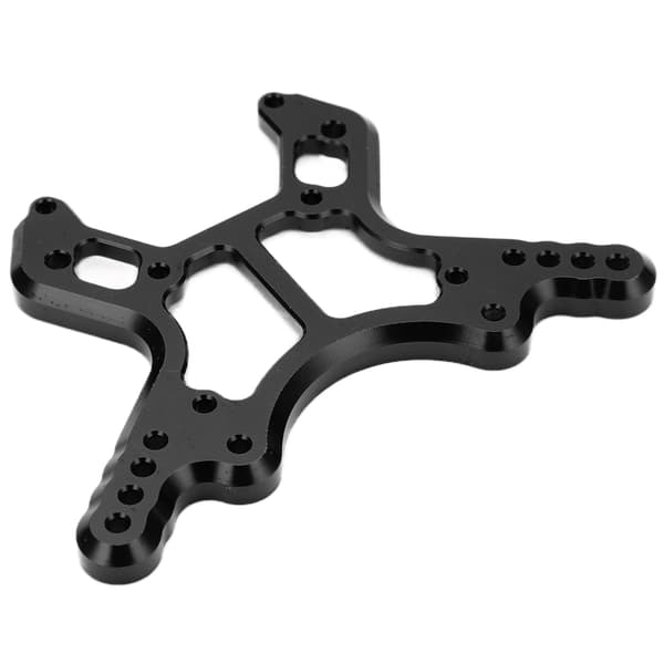 Arrma Kraton 6S 1/8 RC Frontaffjedring Mount Støddæmperbeslag Sorte Metaldele