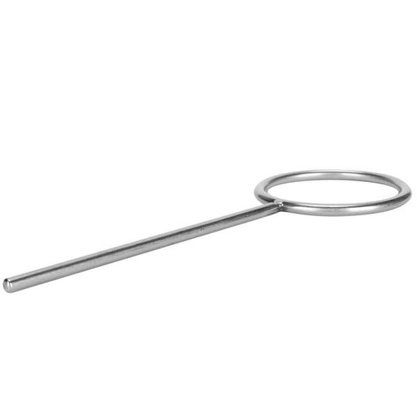 Laboratoriestøttering i rustfritt stål 100 mm 3,9 tommer, solid korrosjonsbestandig eksperimentutstyr
