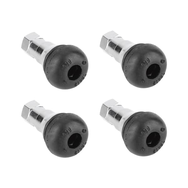 4 st Aluminiumlegering Tubeless Däckventilstammar Kit