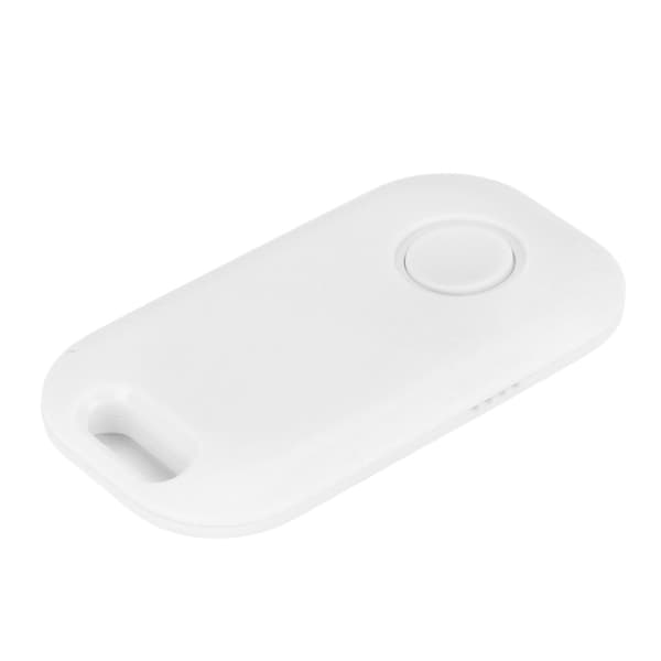 Bluetooth Tracker Anti Lost Enhed til Nøgler Kæledyr Tasker Android iOS Hvid