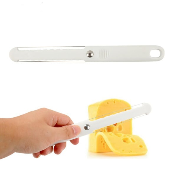 2 X Butter Slicer Miljøvennlig Rustfritt Rustfritt stål Manuell Ost Smør Slicer Verktøy for hjemmet