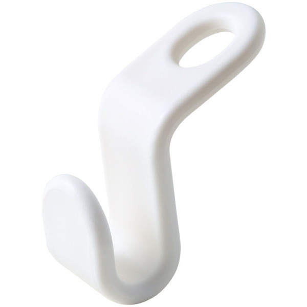 30st6*2cm Vit multifunktionell hushållsförvaringsställ Krok Vikbar krokhängare,