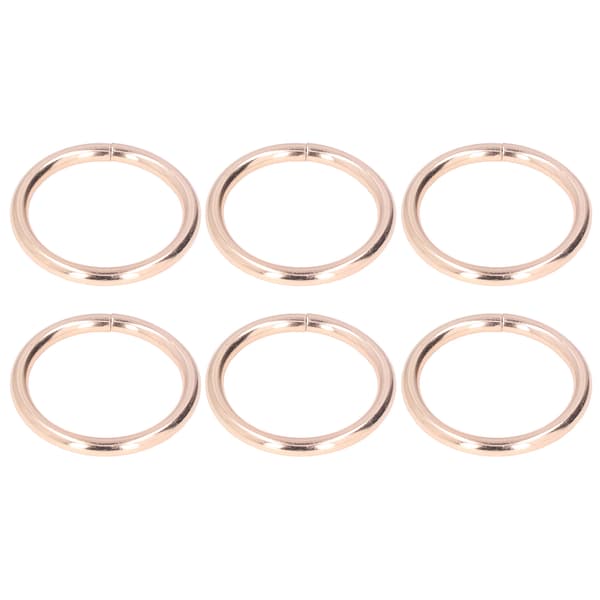 20 st 4x32mm Guld Järn Metallringar Hållbara Robust Multifunktionella Utsökta O-ringar