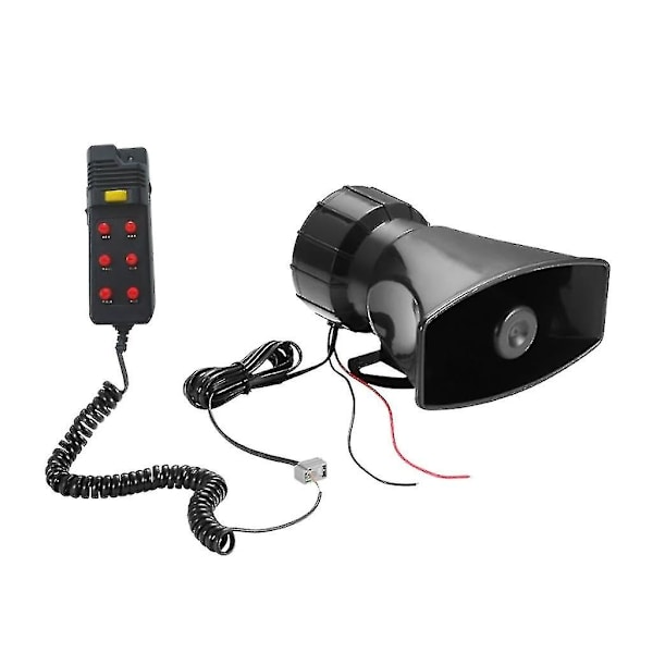 Högtalare Med Mic För Polishorn Högtalare Varningslarm Kit System Med Mic