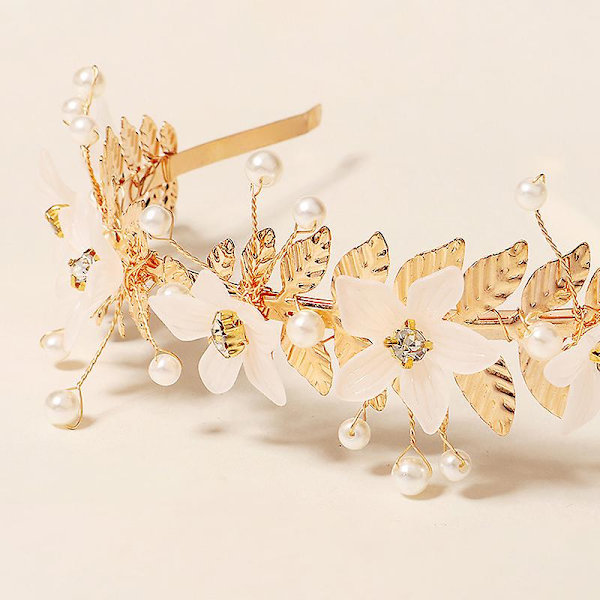 Brudekrone Hodeplagg Bryllup Bursdag Krone Hodeplagg Rhinestones Retro Luksus Hårtilbehør For