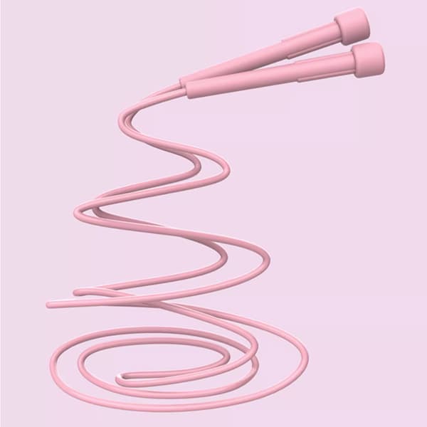 Justerbart sikkert hoppetau for barn, studenter, trening, eksamen, Sakura-rosa