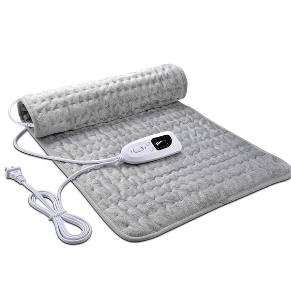 Elfilt - mjukvärmande elektrisk filt 76 * 40cm grey EU